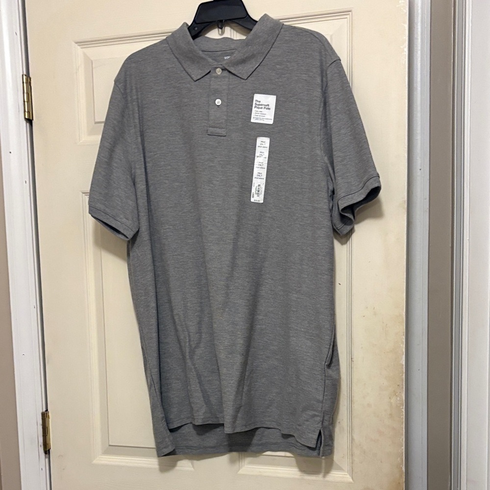 Sonoma Classic Gray Polo Shirt